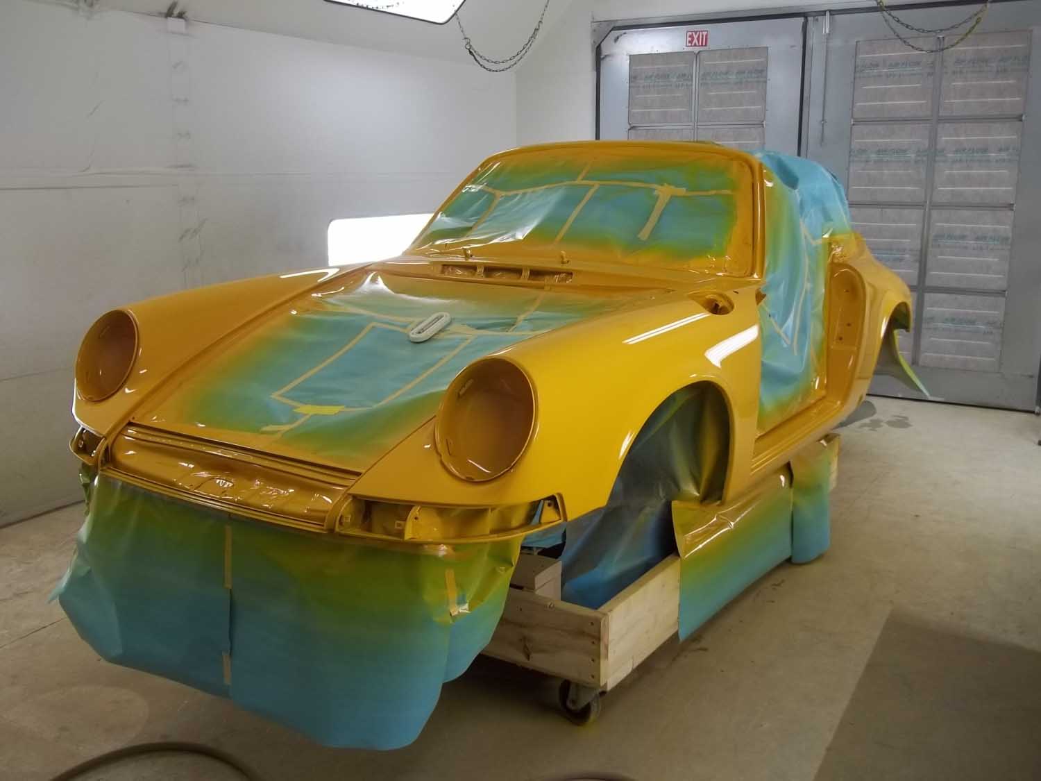 1973 911S Targa | Paintwerks Custom & Restoration Refinishing